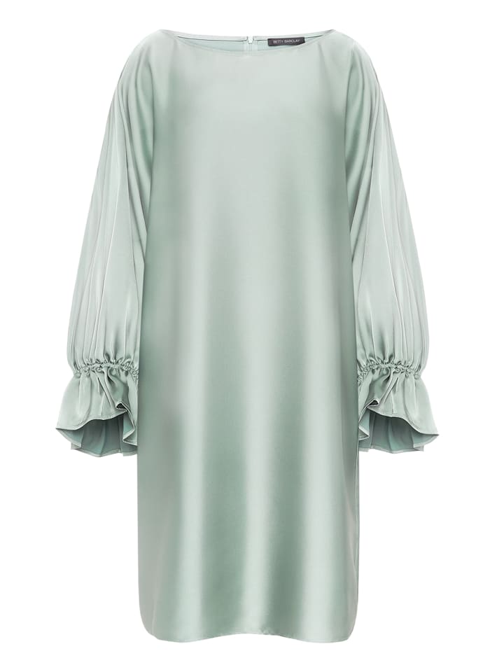 

Платье миди с длинными рукавами в китайском зеленом цвете Betty Barclay