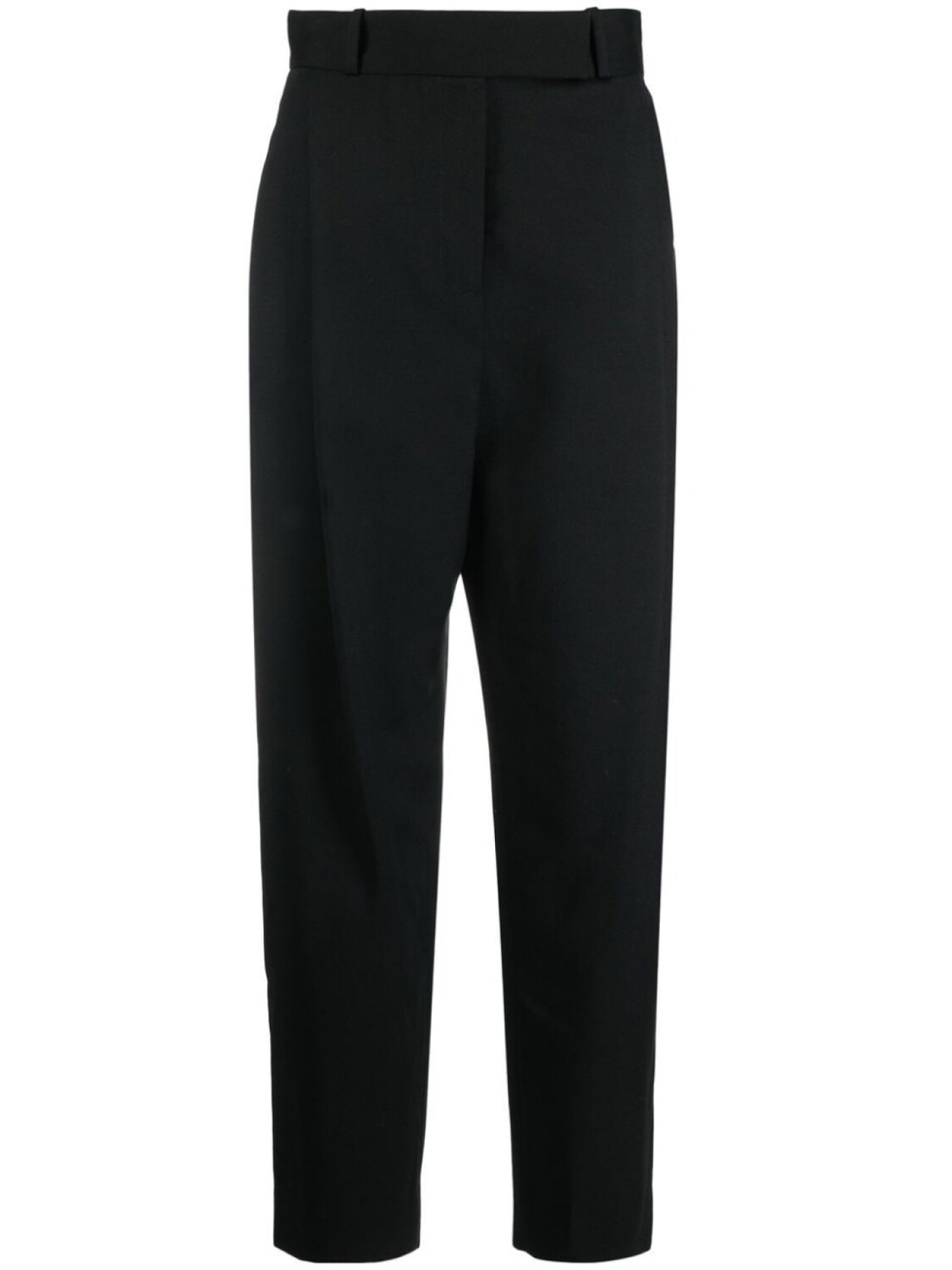 

TOTEME шерстяные брюки Deep Pleat, черный