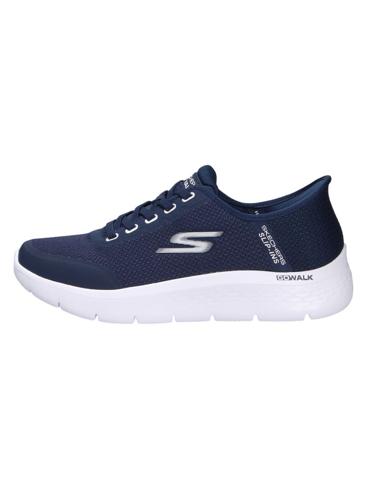 Skechers Низкие кроссовки GO WALK синего цвета — фото 2