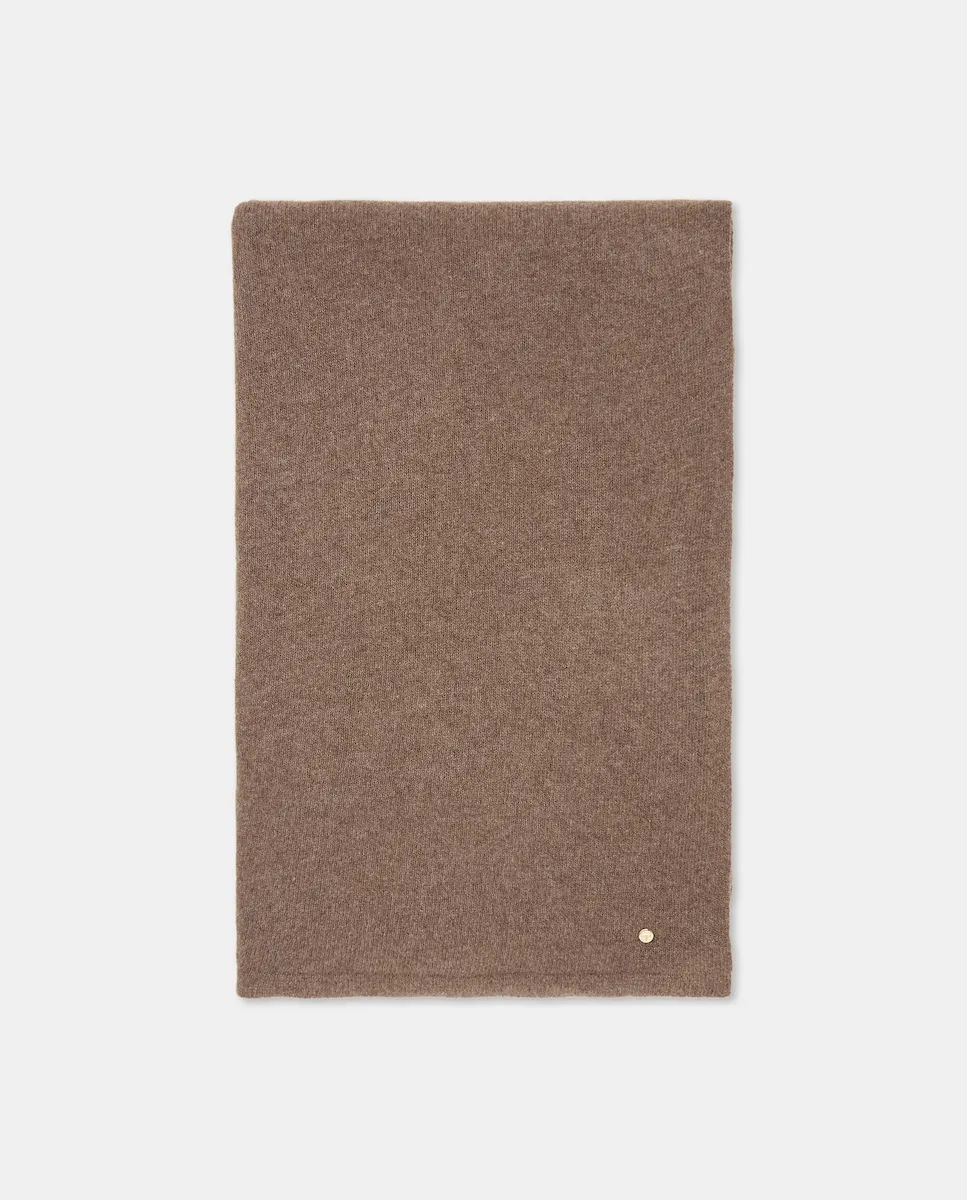 

Шерстяной и кашемировый шарф Latouche, светло-серый