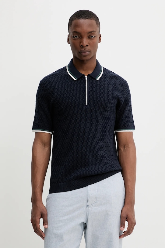 

Поло Abercrombie & Fitch, темно-синий