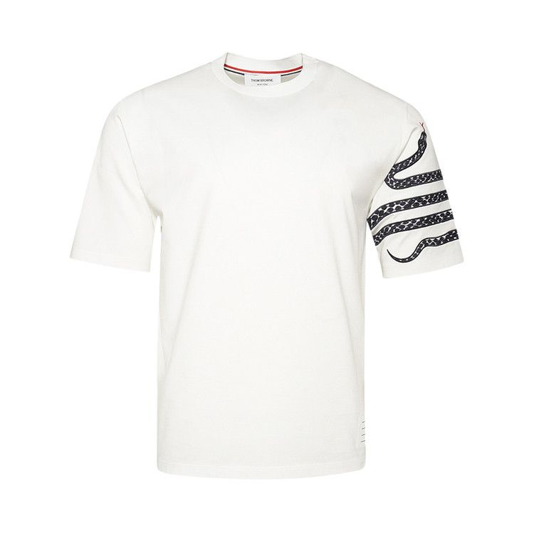 

Футболка Thom Browne Short Sleeve Tee 'White'