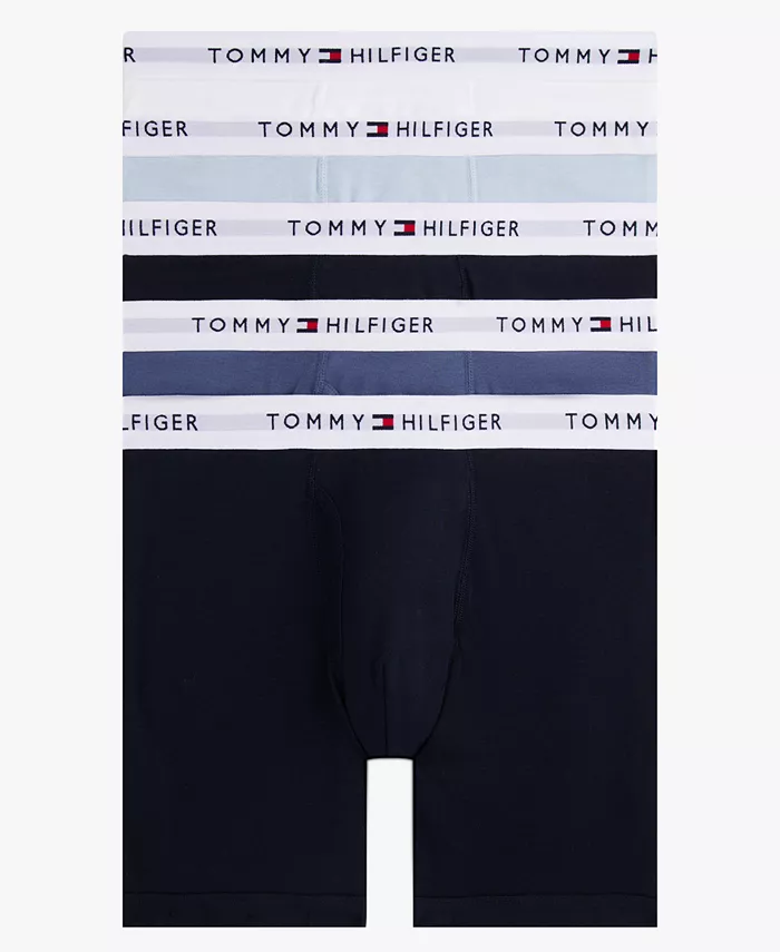 

Мужские классические трусы-боксеры - 5 пар Tommy Hilfiger, оранжевый
