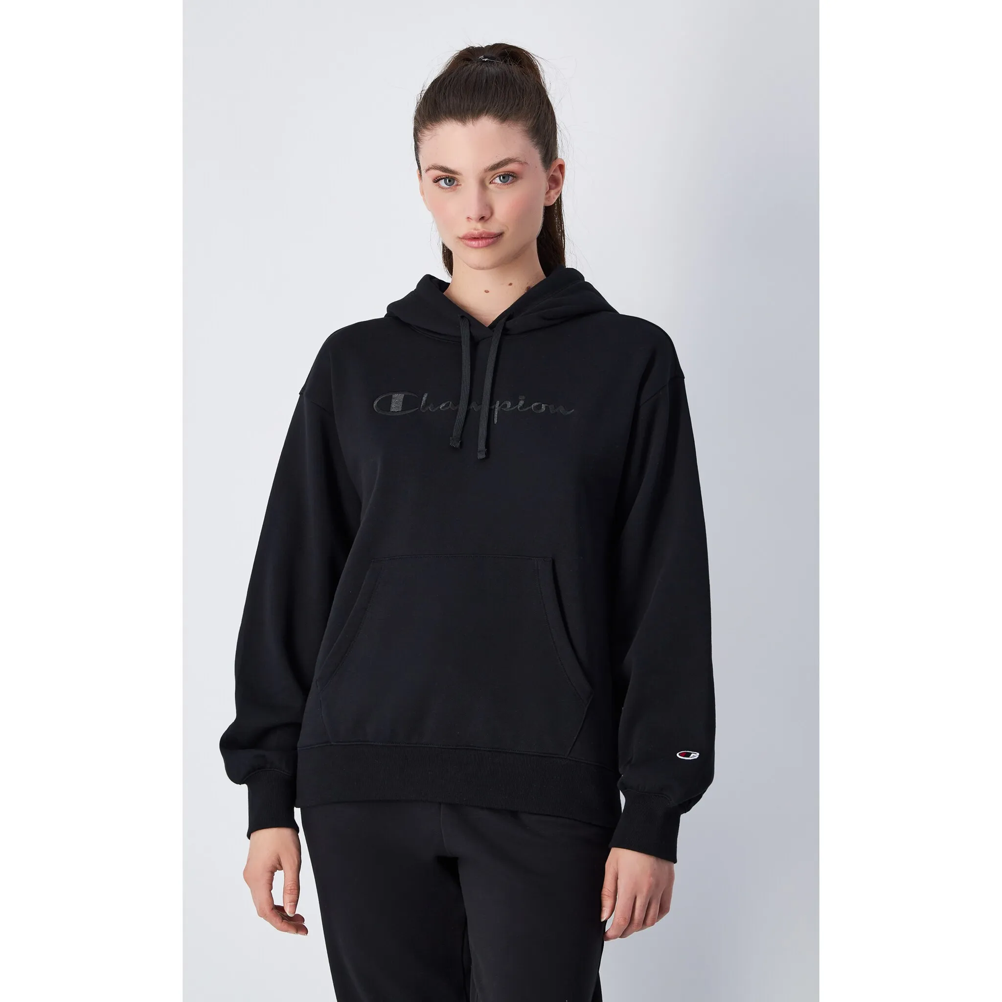 

Толстовка Champion с капюшоном "Hooded Sweatshirt", цвет Nbk