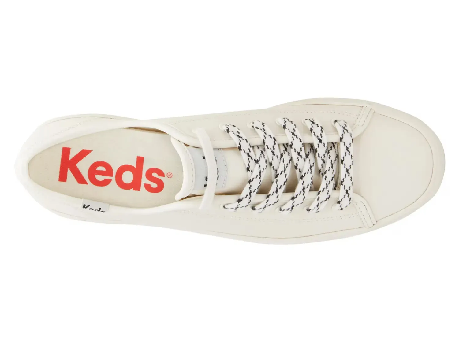 Кроссовки Triple Kick - женские Keds, White/Black — фото 4