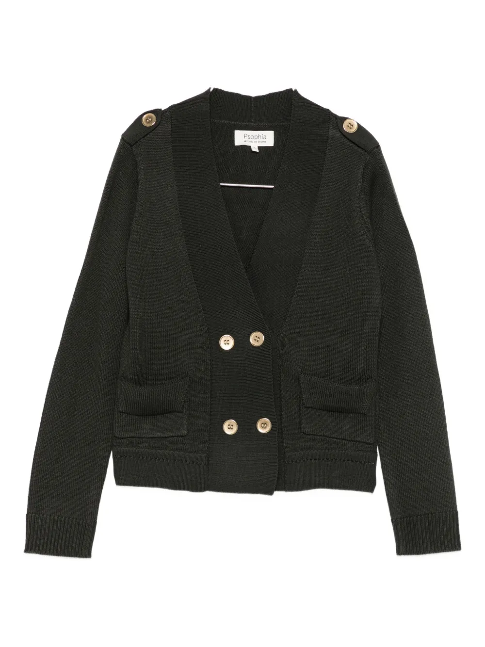 

Кардиган с накладными карманами Psophia, зеленый