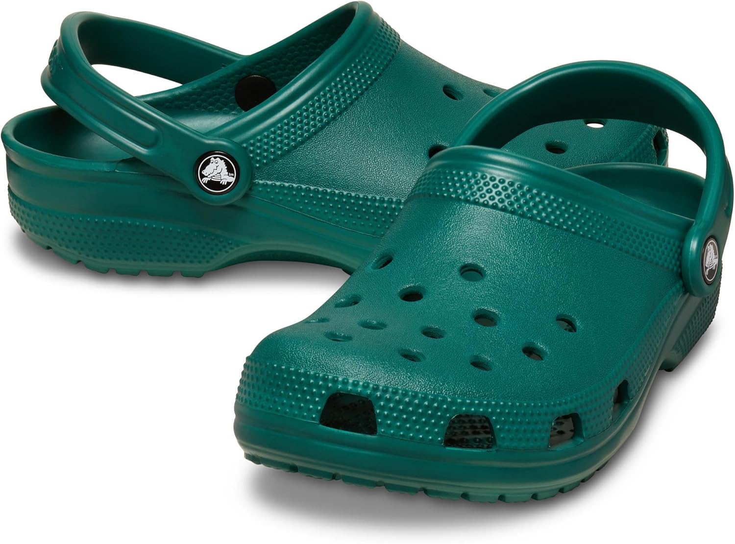 Классические сабо Crocs унисекс для взрослых, Emerald — фото 2