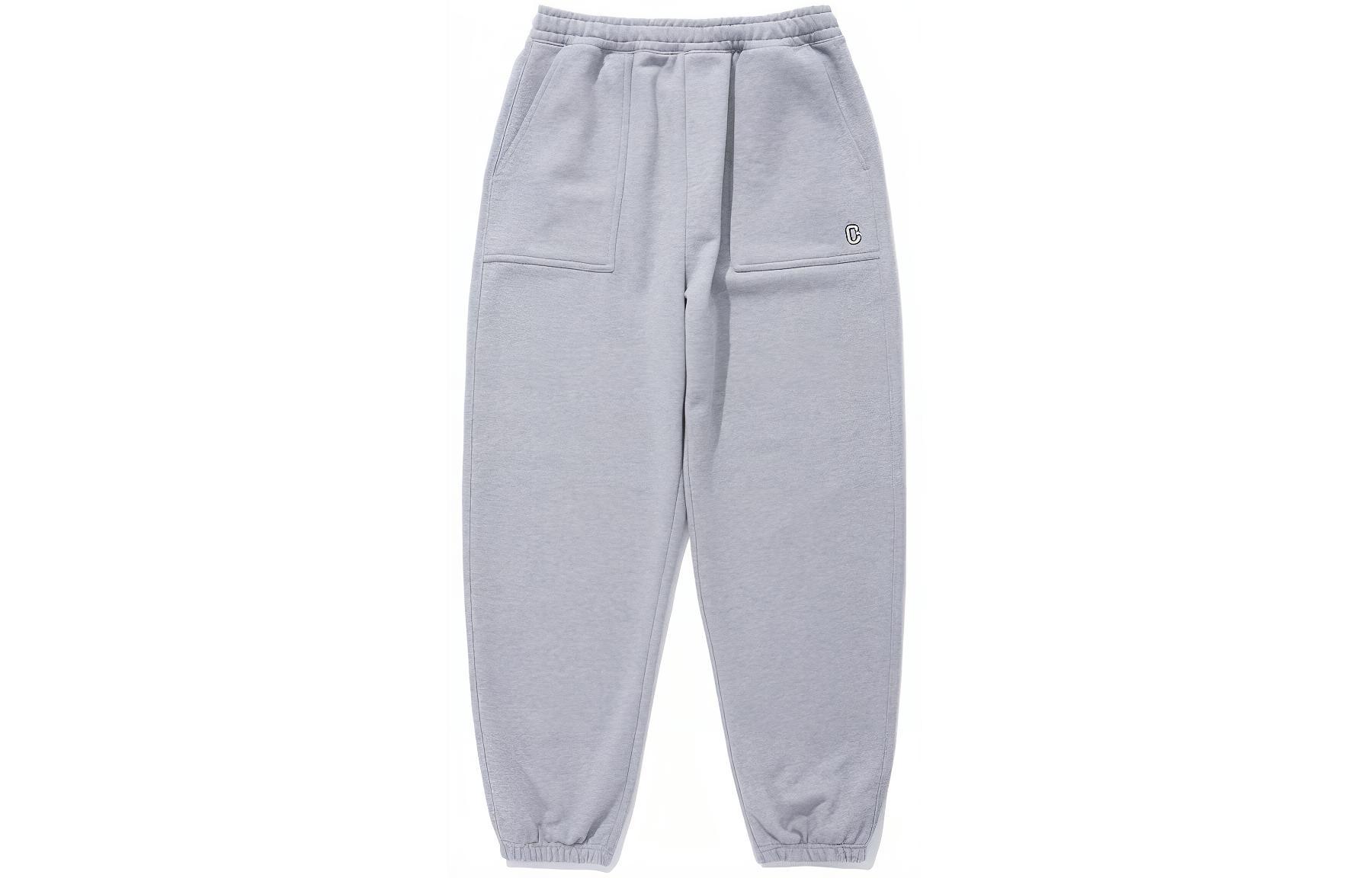 

SS24 Knitted Sweatpants Men's Gray COVERNAT, серый