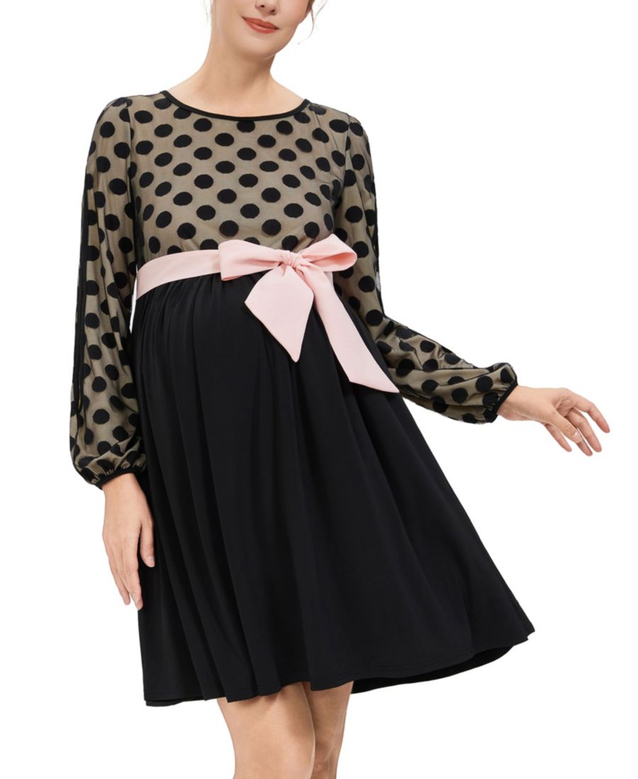 

Платье Kimi + Kai для беременных Alora Skater Dress kimi + kai, Black