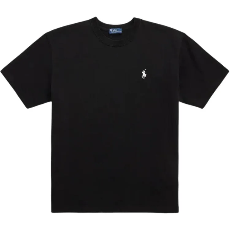 Футболка из джерси свободного кроя Polo Ralph Lauren, черный