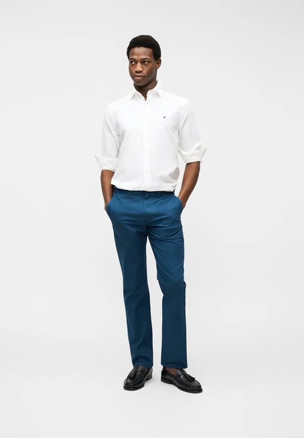 Рубашка добби стандартного кроя th flex Tommy Hilfiger, White — фото 2