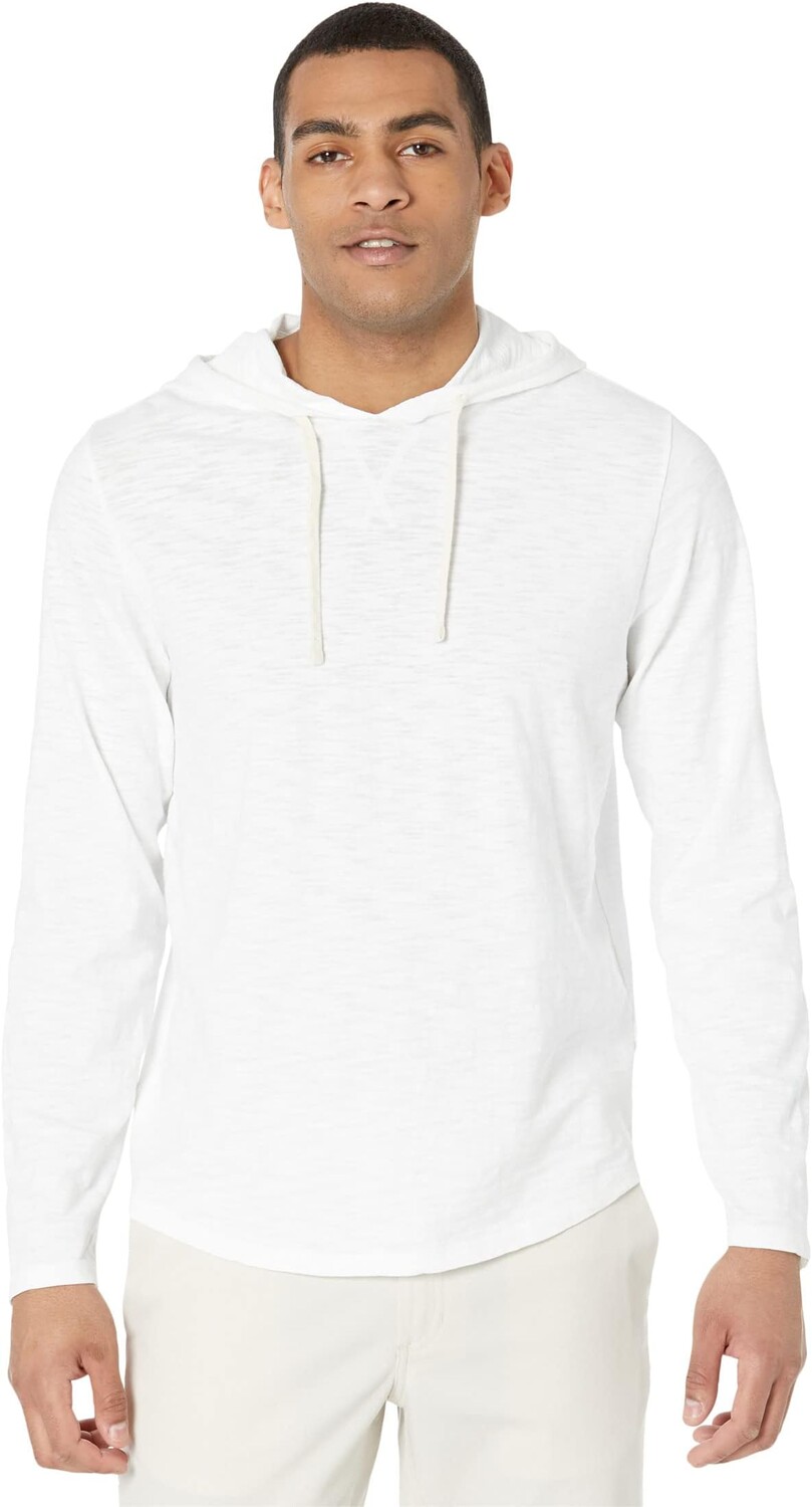 

Худи Vince Slub Popover Hoodie, цвет Optic White
