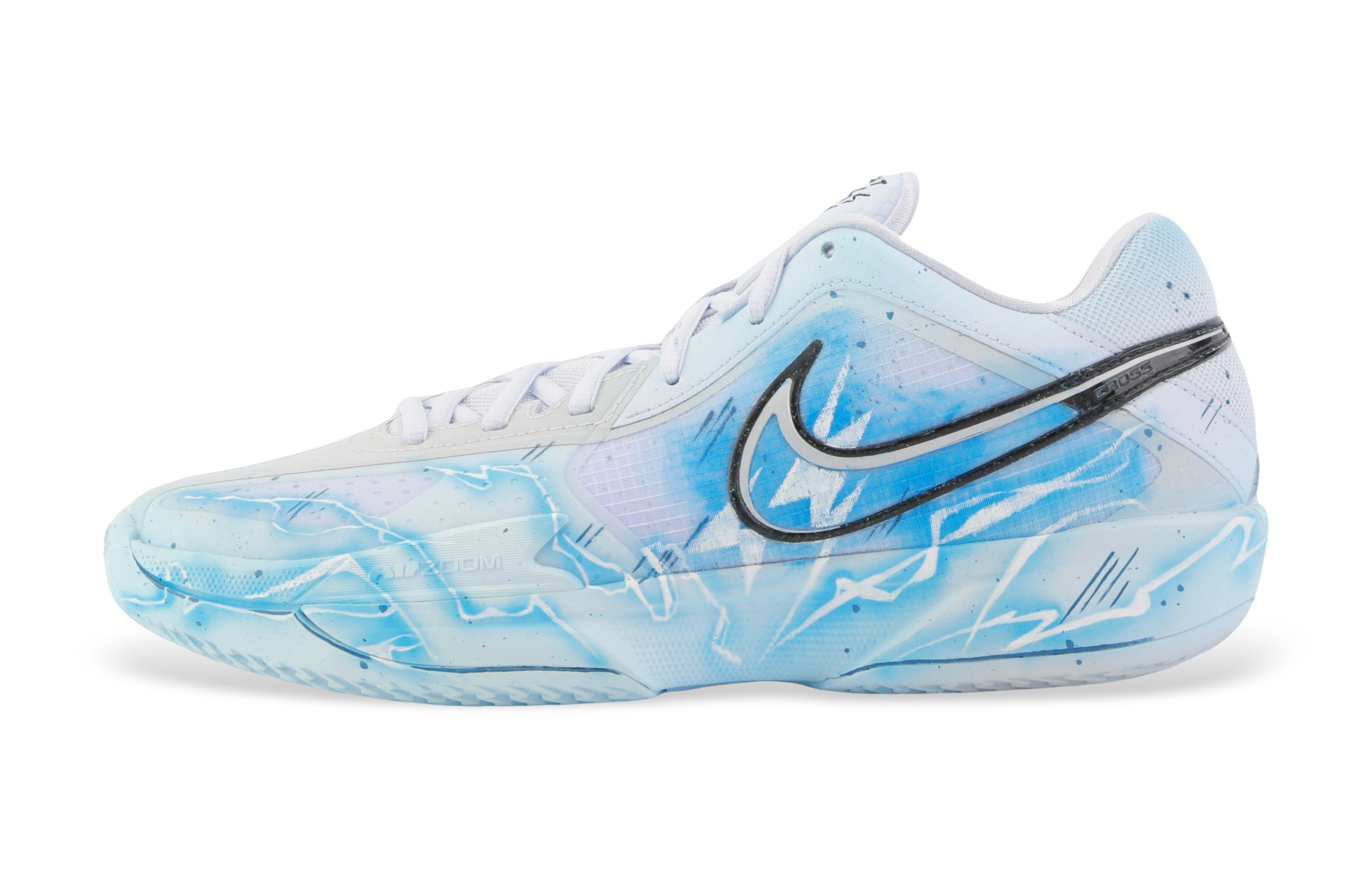 

Nike Баскетбольные кроссовки GT CUT CROSS мужские, низкие, белые/синие