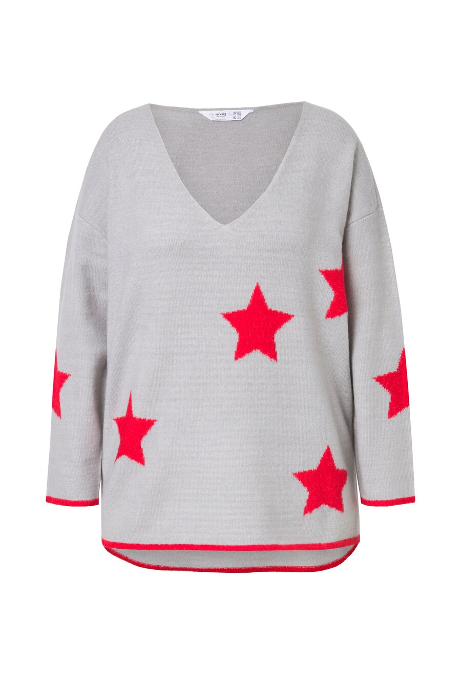 

Тонкий вязаный свитер Angel of Style Sweater, светло-серый