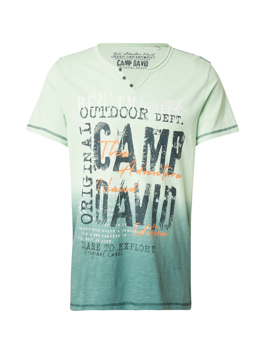 

Рубашка CAMP DAVID, цвет Light green/Dark green