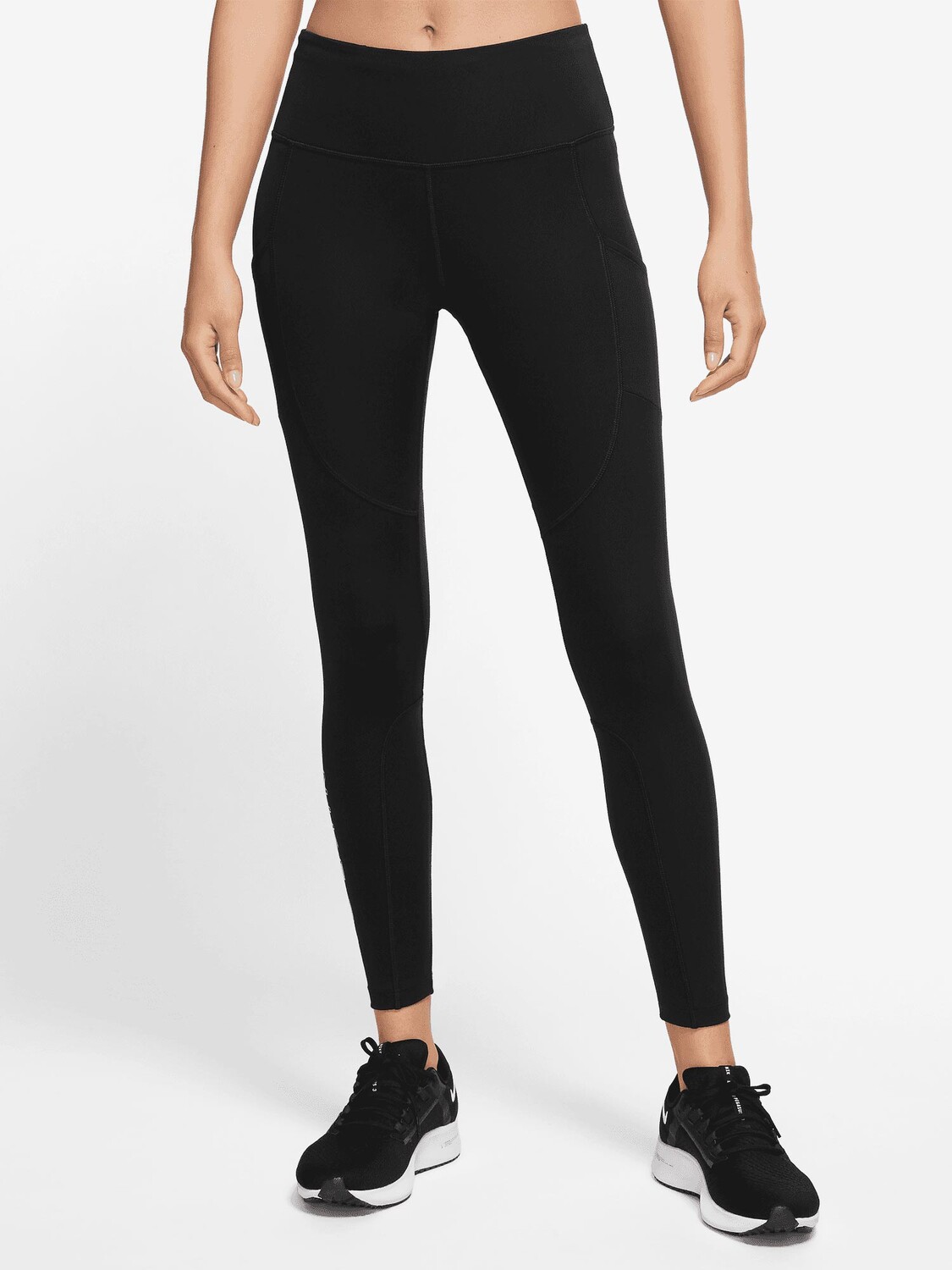 

Тайтсы Nike W NK DF AIR MR 7/8, черный