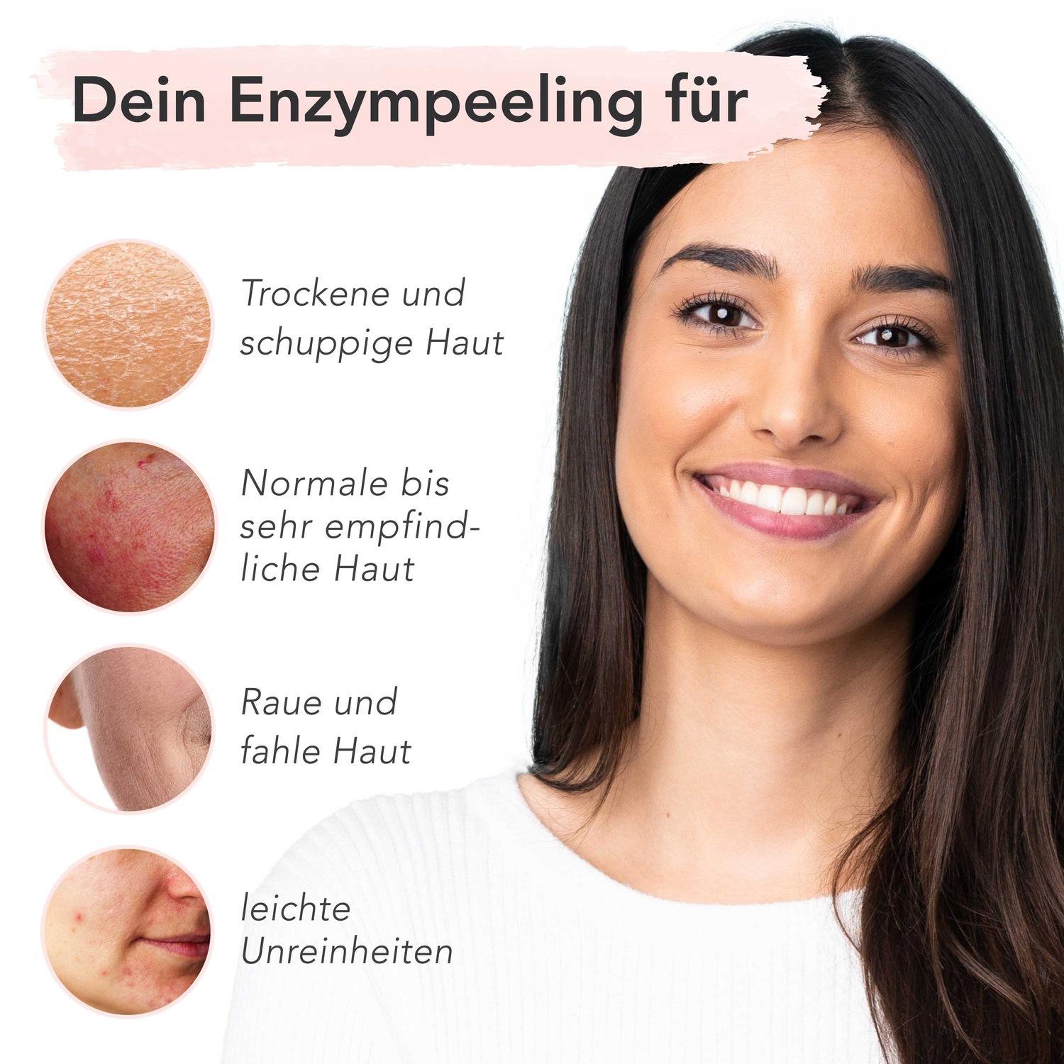 Скраб для лица enzympeeling 100 ml Faces Of Fey, объем 100 мл — фото 2