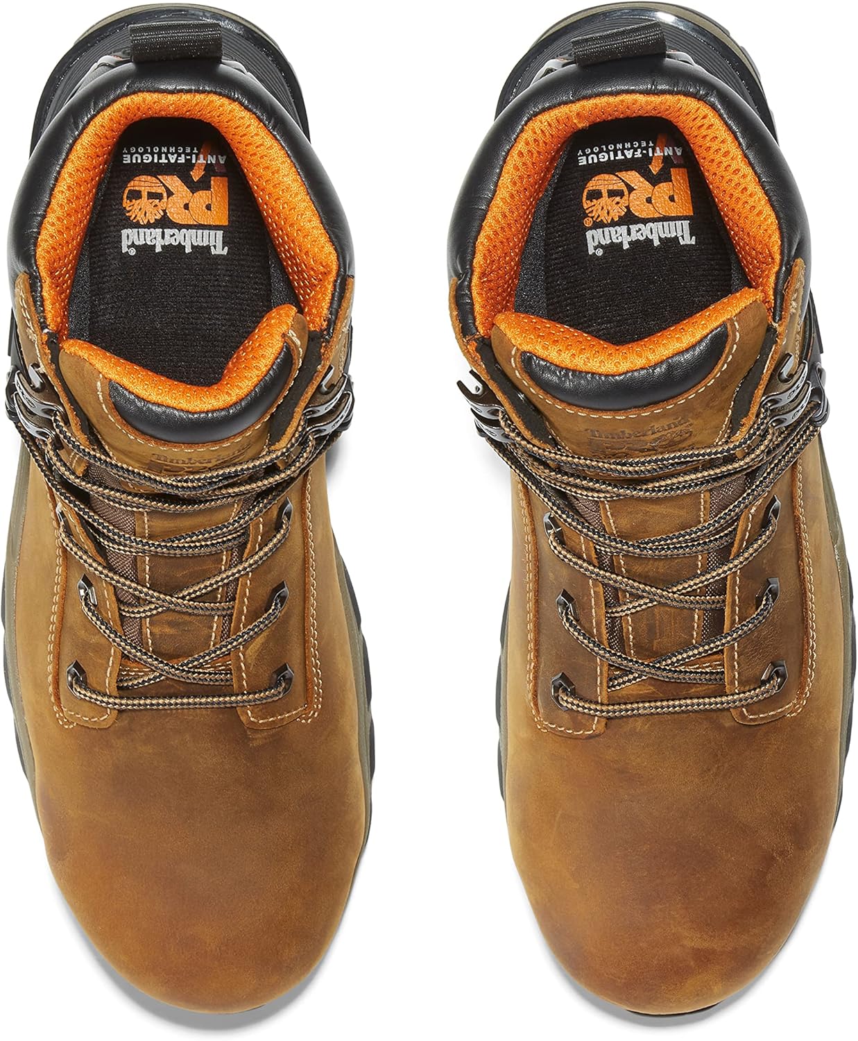 Timberland PRO мужские промышленные рабочие ботинки Hypercharge 6 Inch с композитным защитным носком и водонепроницаемостью, Earth Bandit Brown — фото 4