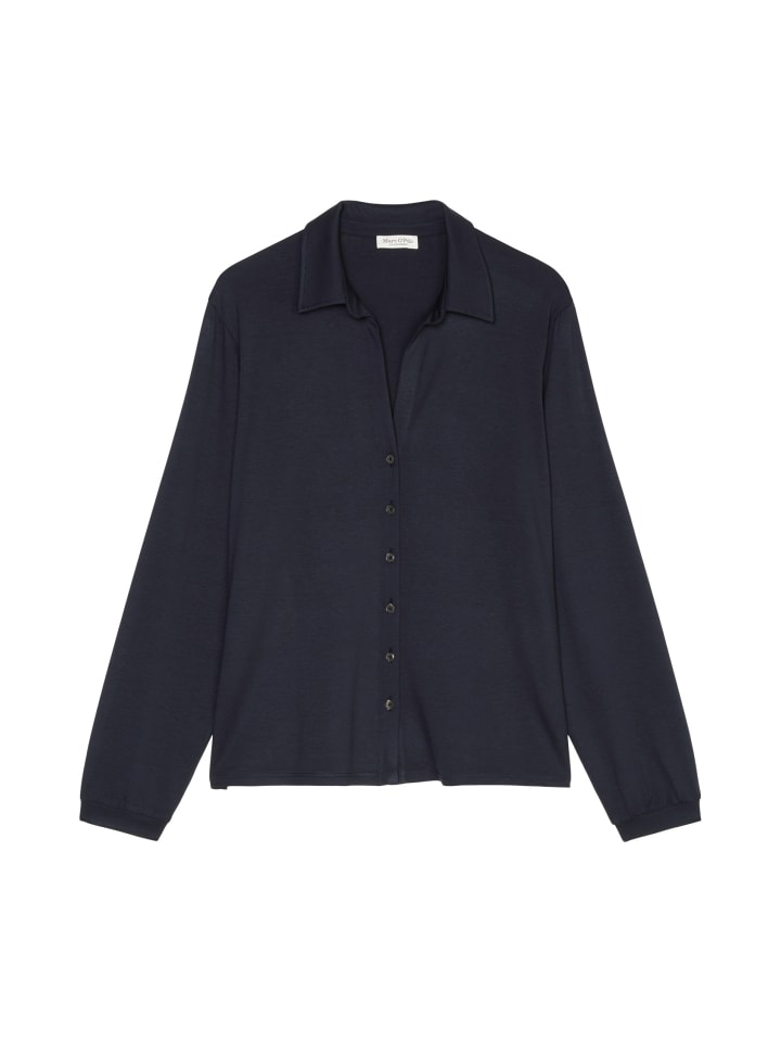 

Футболка Marc O'Polo Jerseybluse loose, цвет night sky