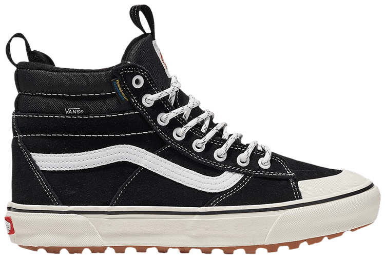 

Кроссовки Vans Sk8-Hi Waterproof MTE 'Black True White', черный
