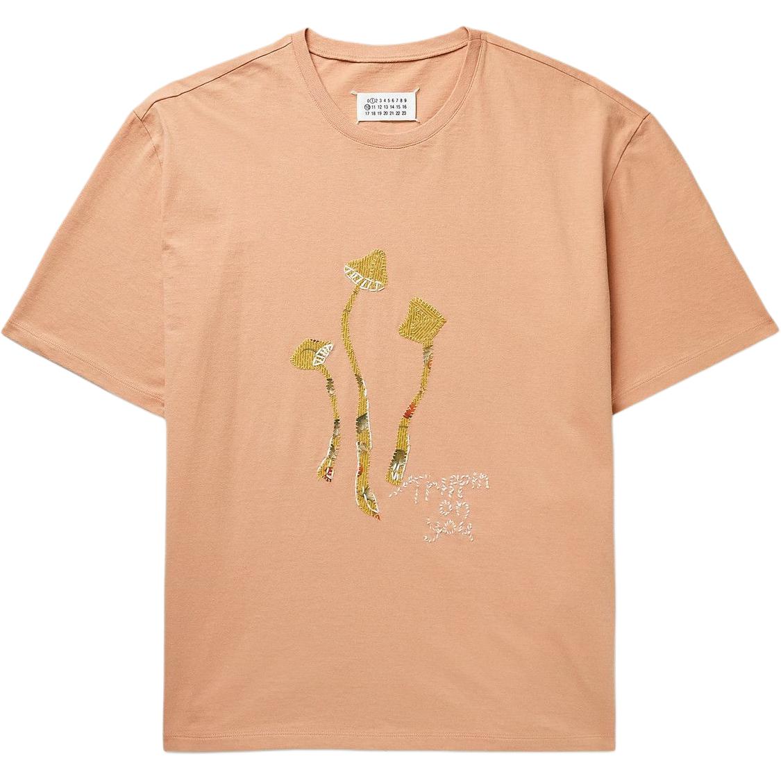 

Maison Margiela Футболка унисекс розовая