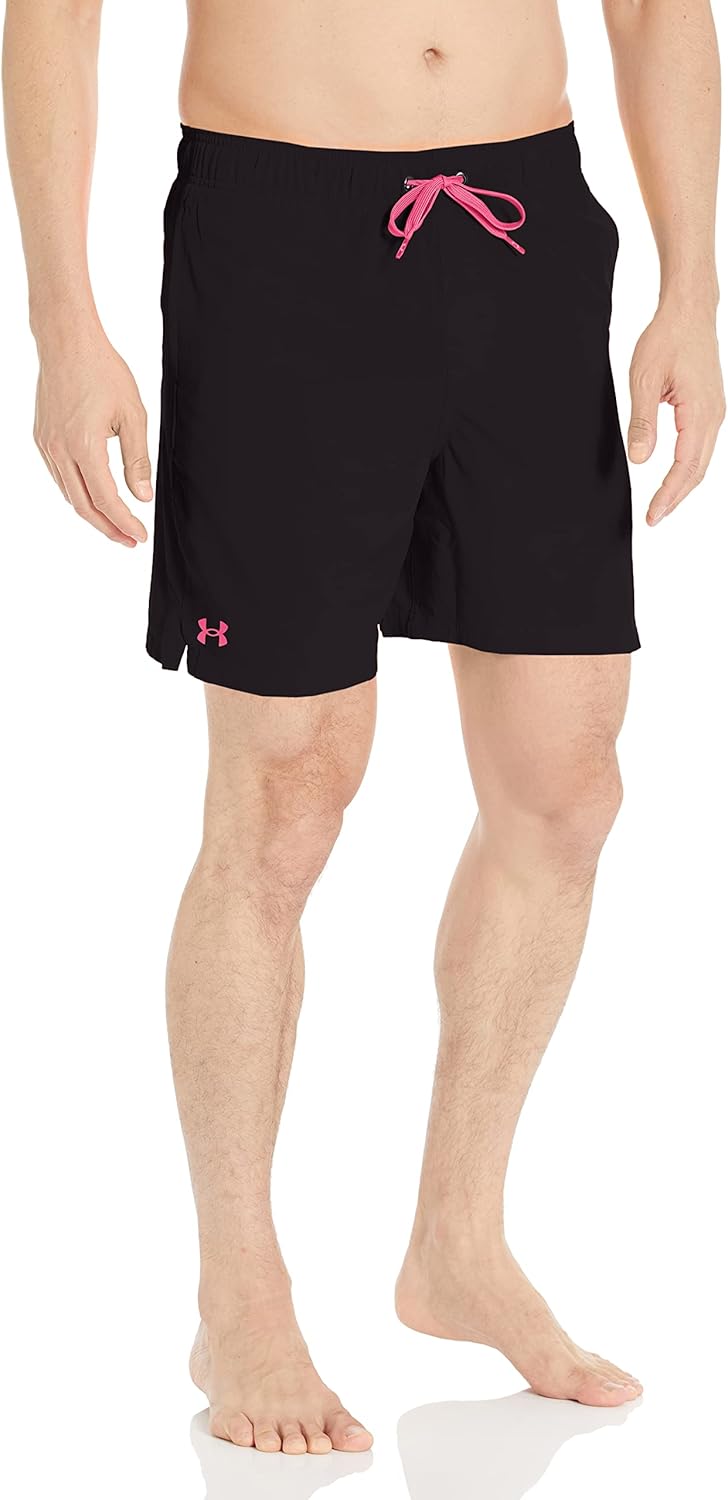 

Мужские компрессионные плавки-шорты Under Armour с подкладкой, затягивающимся шнурком и эластичным поясом, Black Solar Floral