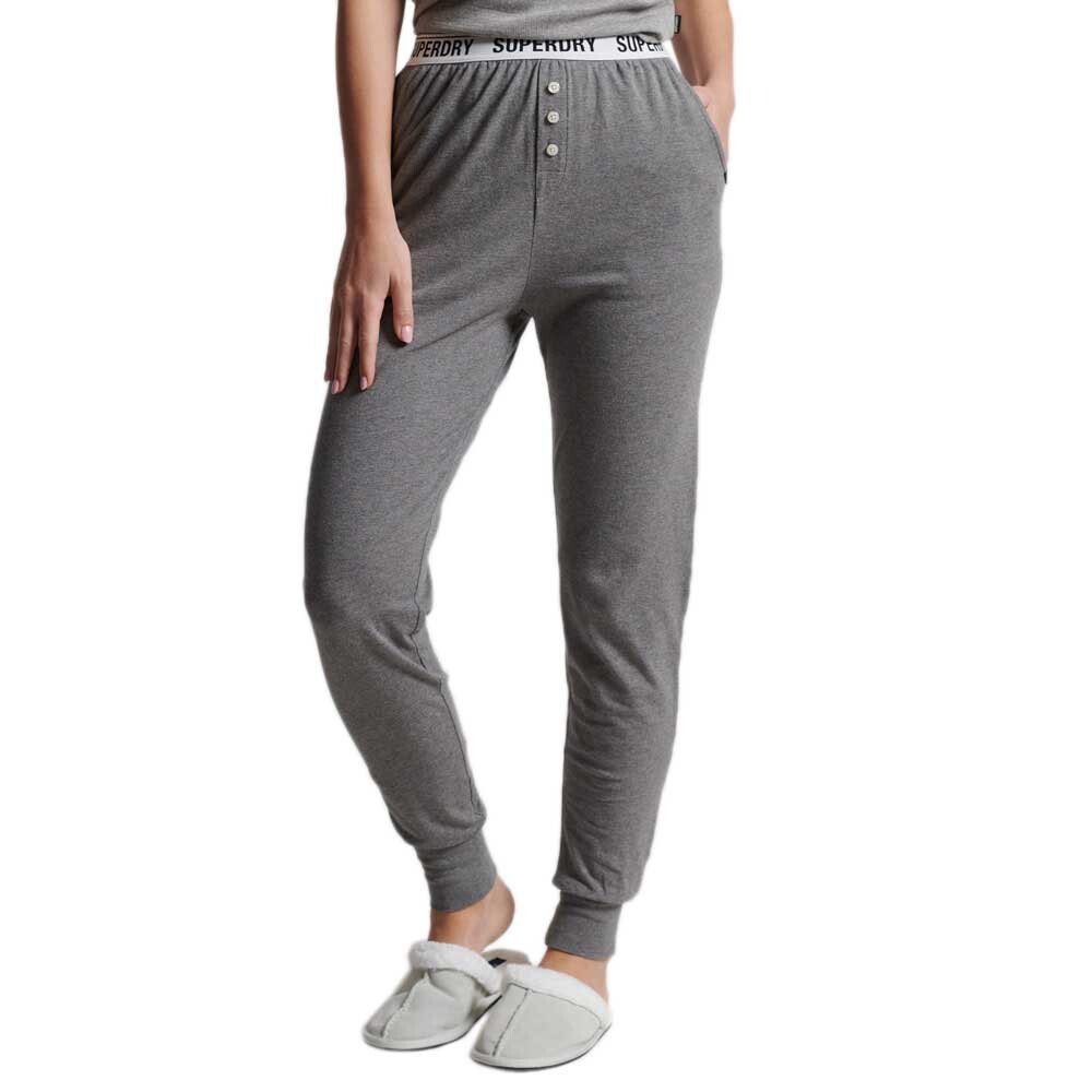 

Брюки Superdry PJ Pajamas Long, серый