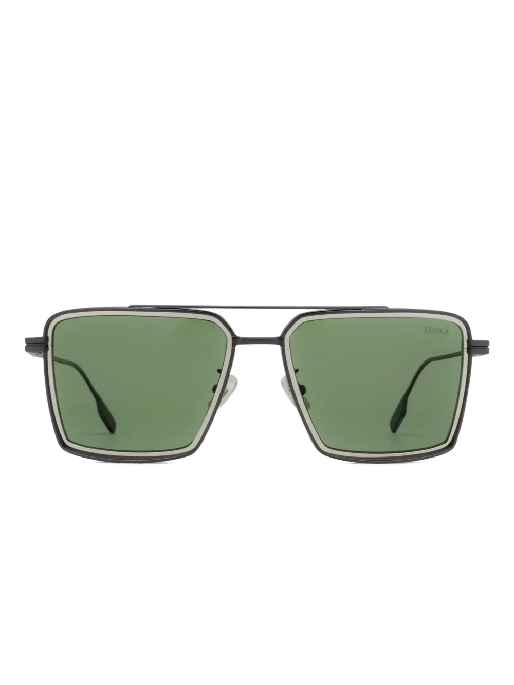 

Солнцезащитные очки EZ0257 Zegna, черный