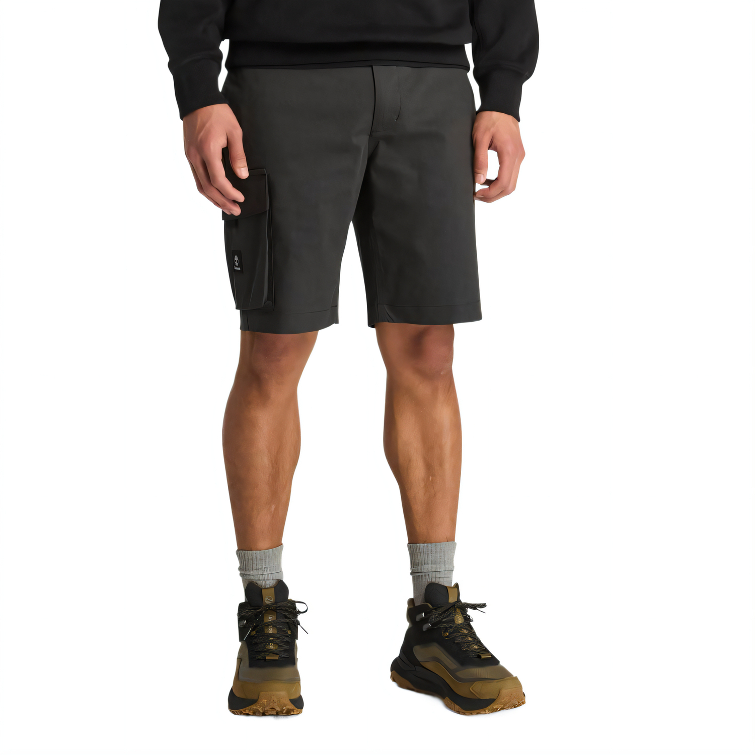 

Timberland Повседневные шорты мужские черные Moderate