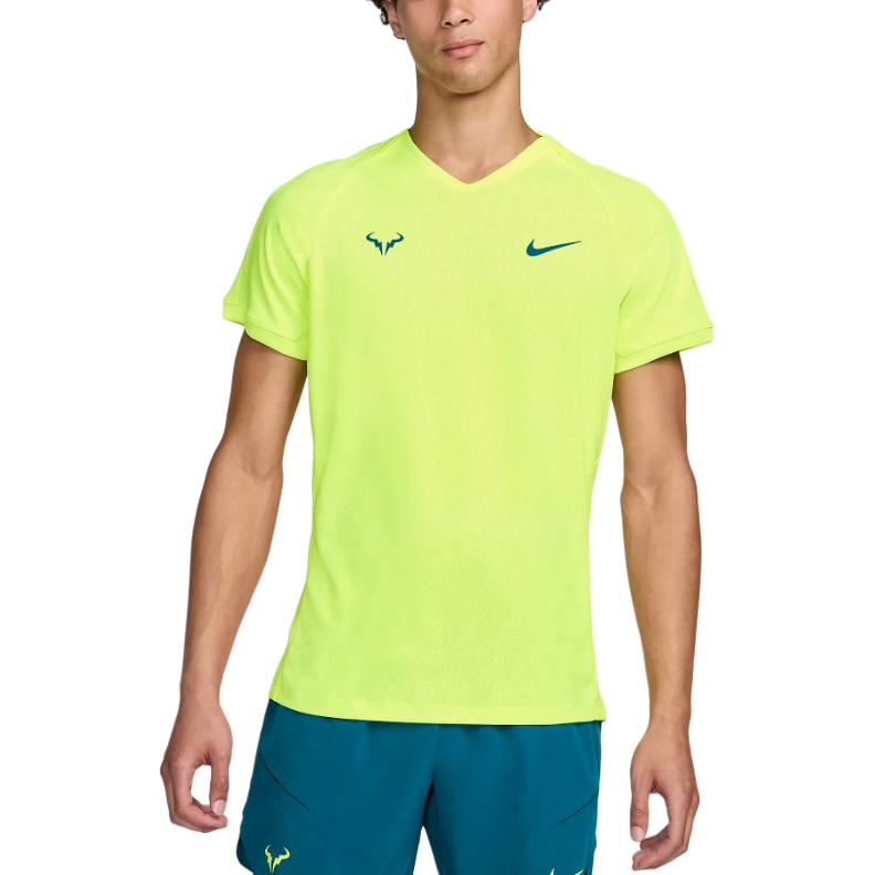 

Мужская тенниска Rafa Dri-FIT Adv с короткими рукавами Nike, желтый