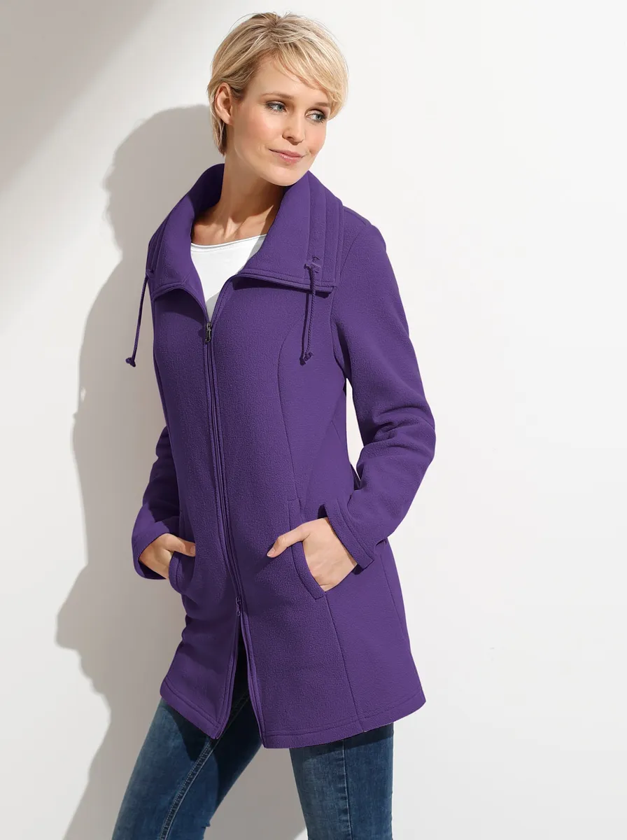 

Флисовая куртка Classic Basics, фиолетовый