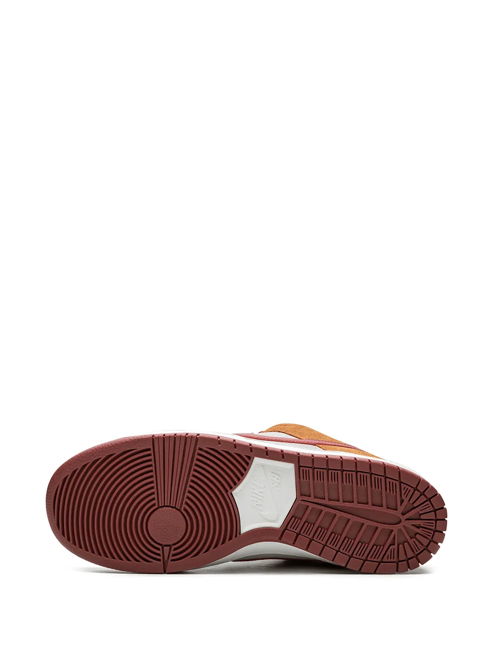 Кроссовки SB Dunk Low Pro Nike, оранжевый — фото 4