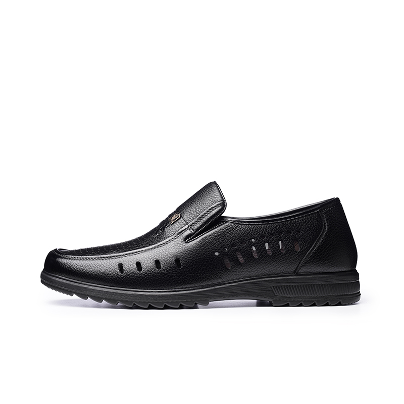 

LAORENTOU Мужские повседневные туфли черные, цвет Black (Polyurethane Sole)