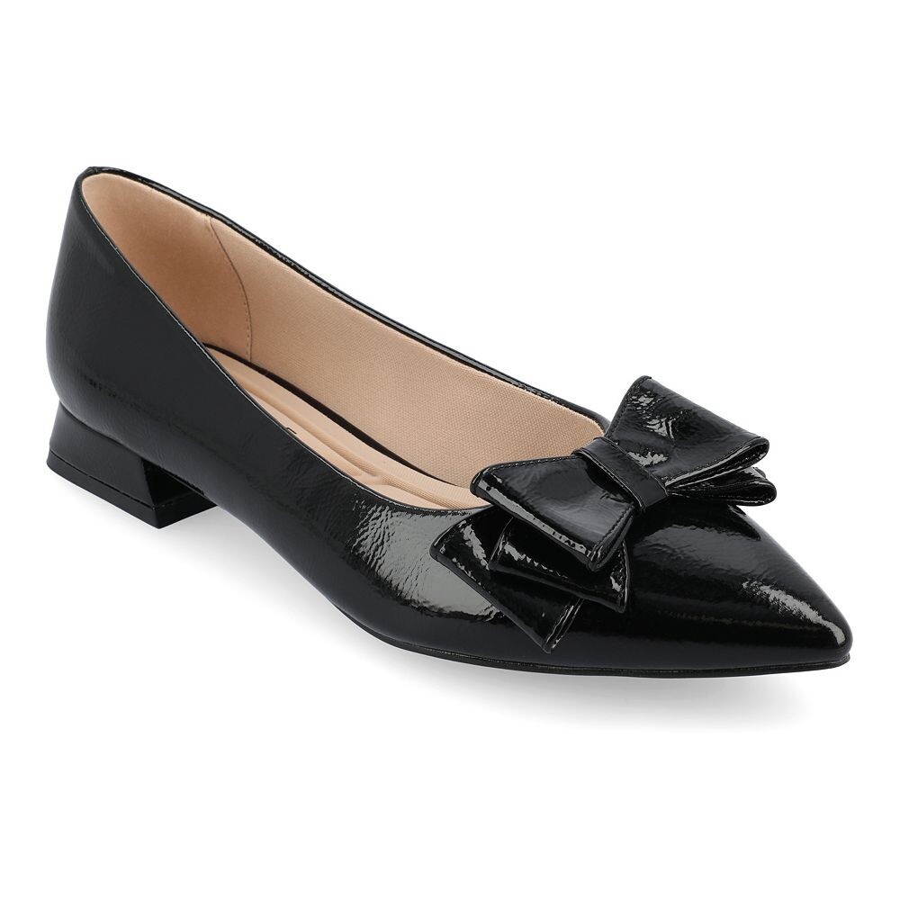Женские туфли на плоской подошве Journee Collection Tru Comfort Foam Ophelia, цвет Patent Black