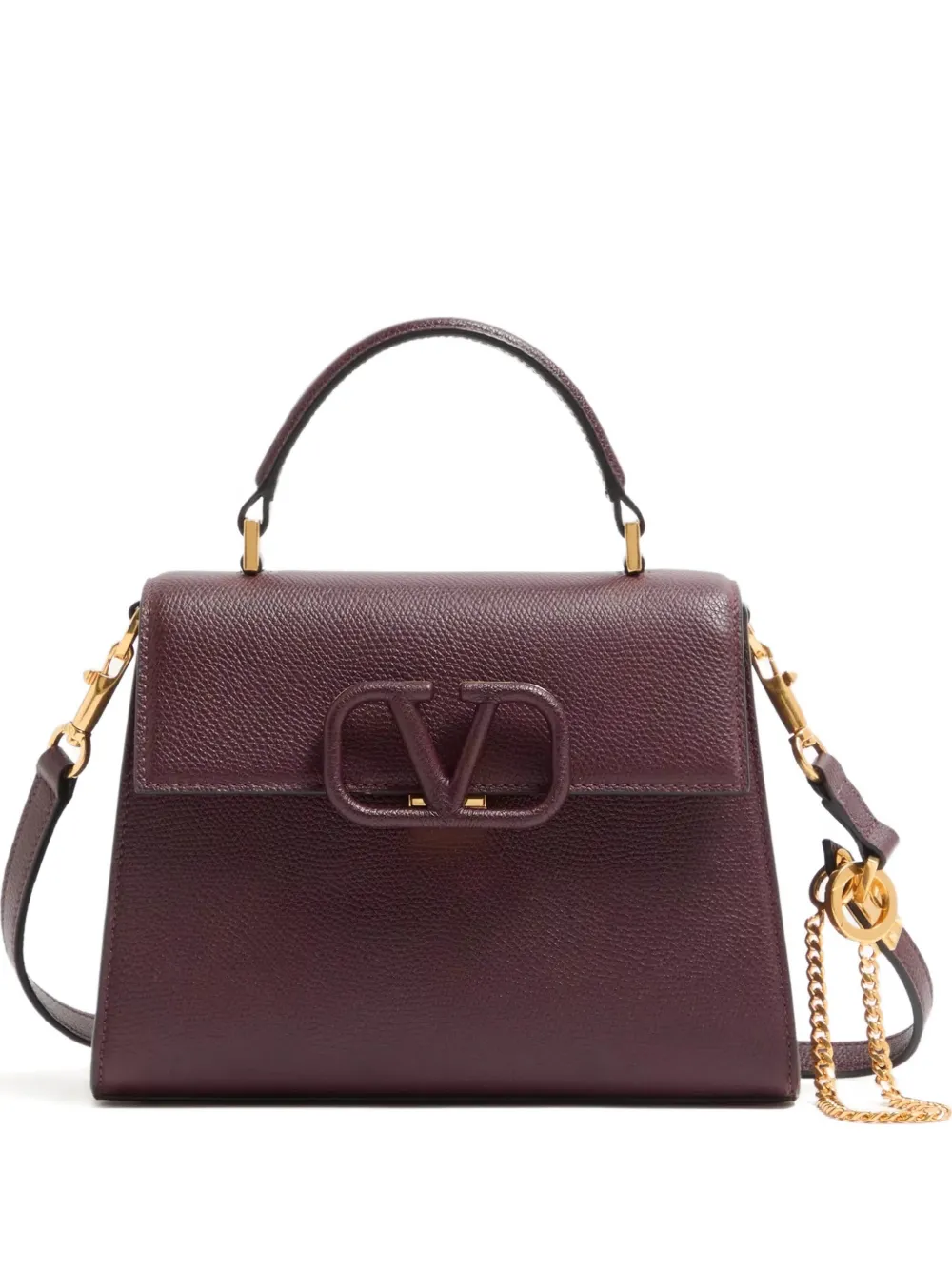 

Сумка Vsling из зернистой кожи Valentino Garavani, красный