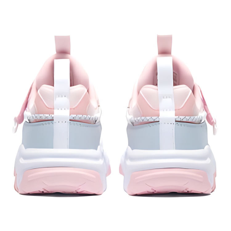 FILA KIDS Кроссовки Cat Paw с противоскользящей подошвой и амортизацией, низкие, детские повседневные, розово-белые — фото 4