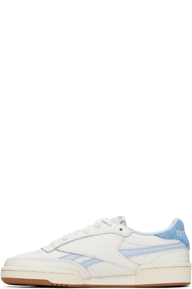 Кроссовки Club C Revenge Vintage в цвете Off-White & Blue Reebok Classics — фото 3