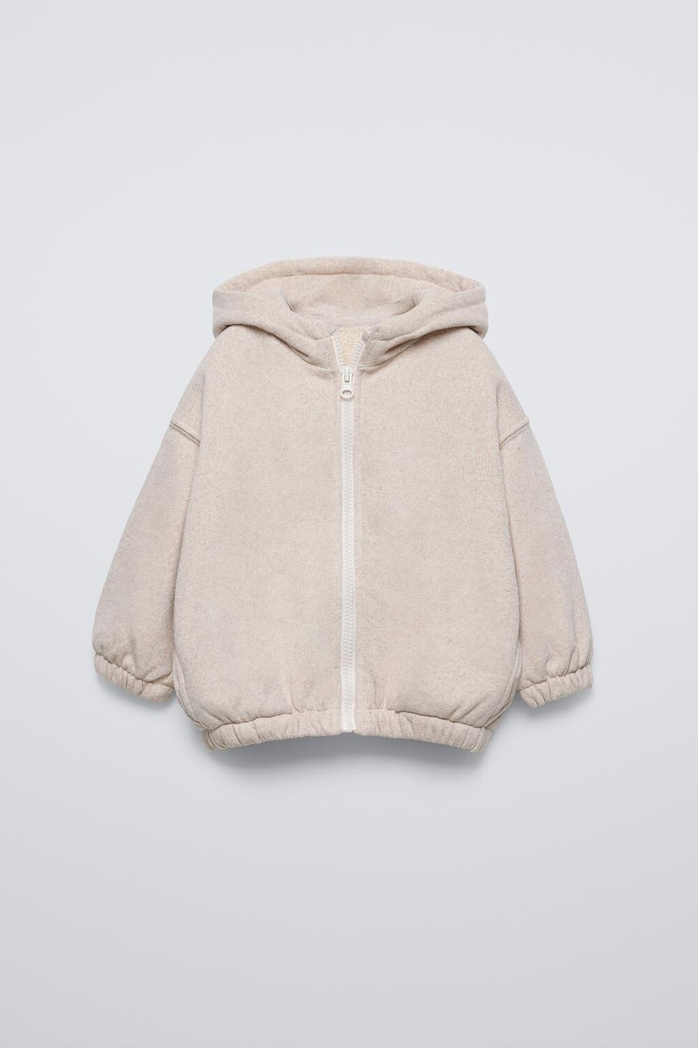 

Толстовка с пятнистым рисунком ZARA, песочный/мергель