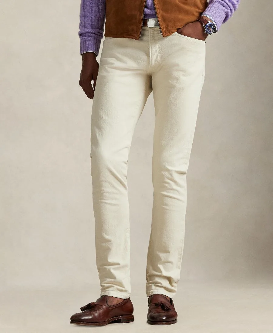 Мужские джинсы Sullivan Zip-Fly Denim Polo Ralph Lauren, andover кремовый