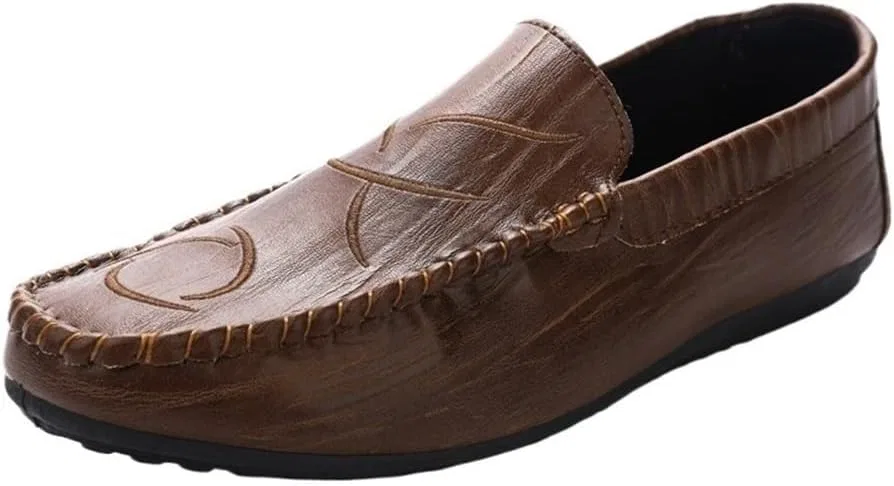 Мокасины мужские коричневые, Brown DHFIRUFSHLO