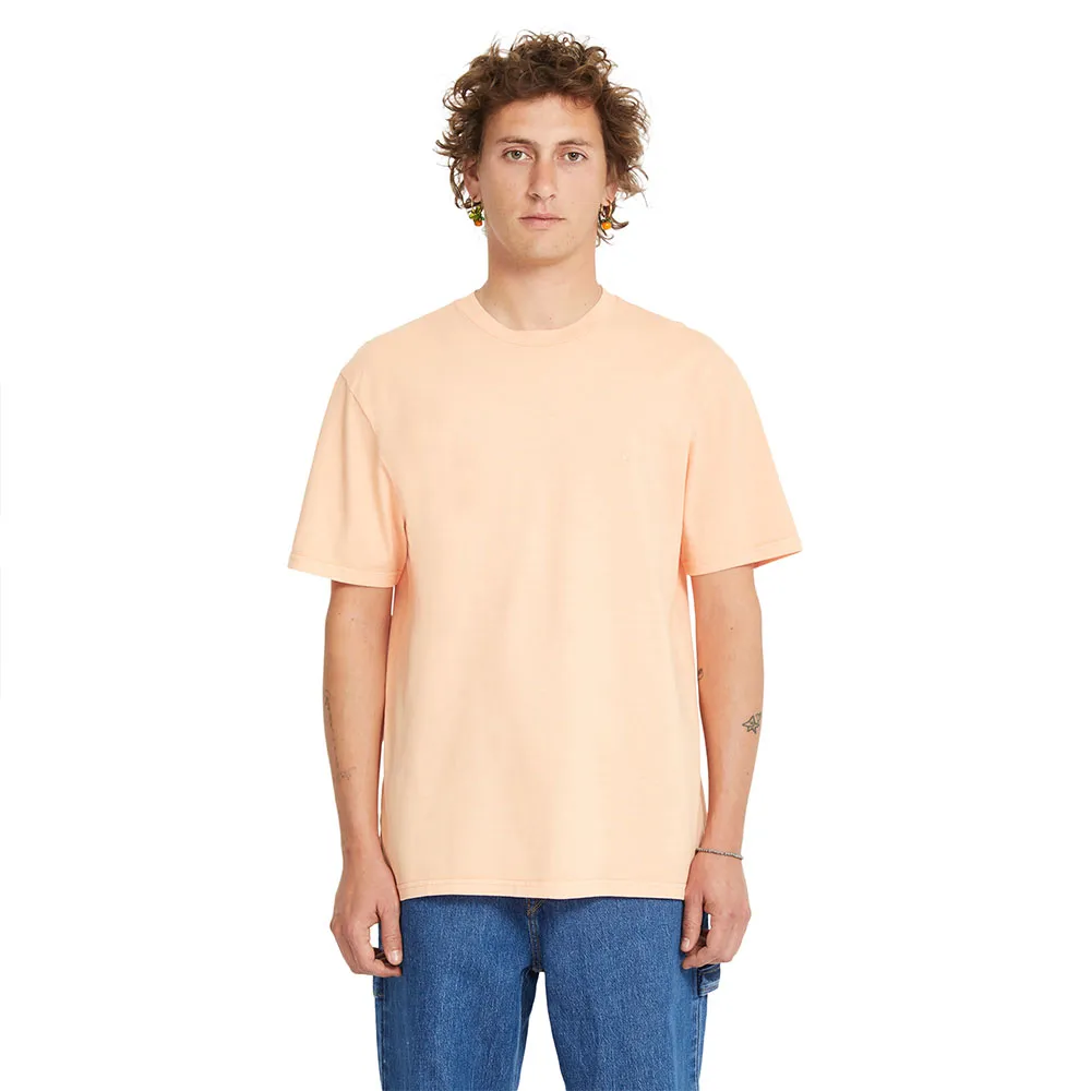 

Футболка с коротким рукавом Volcom Solid Stone EMB, розовый