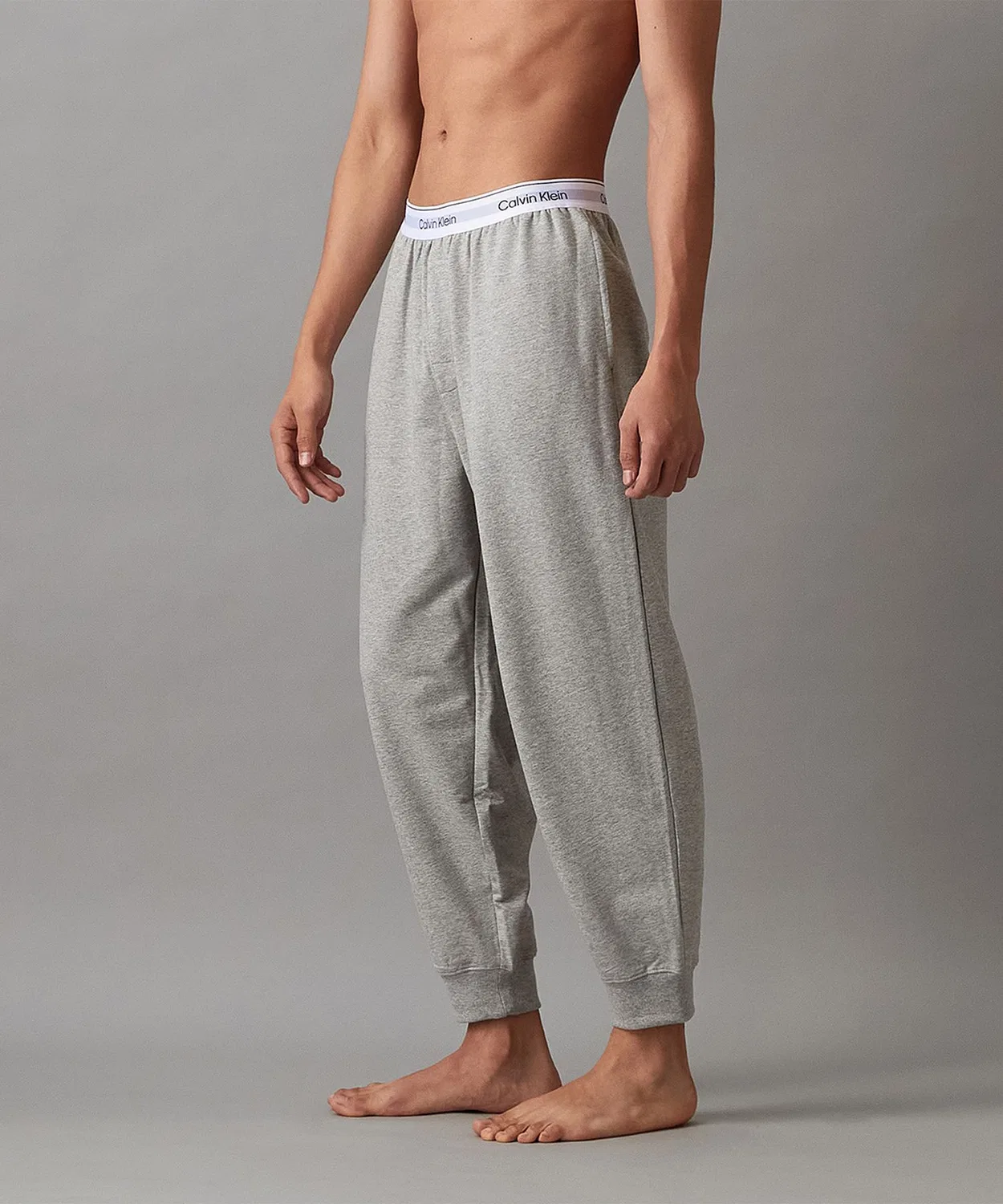 Спортивные брюки Calvin Klein Icon Cotton Stretch с логотипом, черные — фото 3