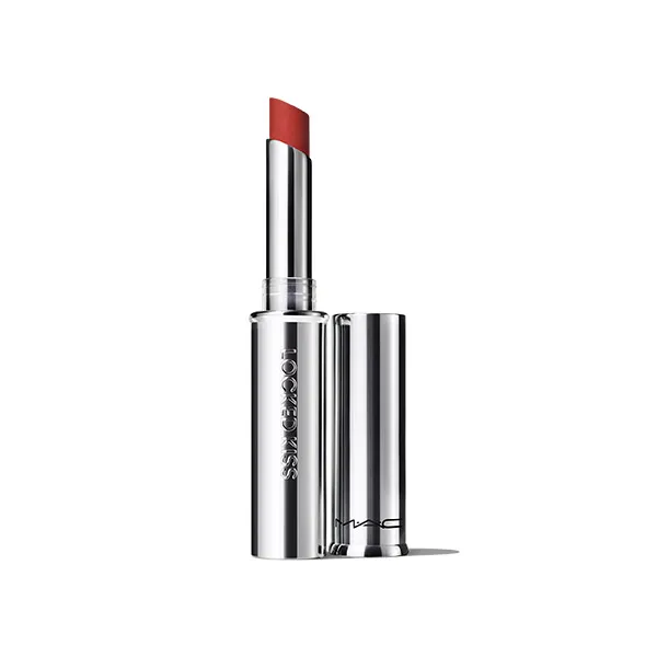 

Матовая помада Mac Locked Kiss 24H Mac Cosmetics, цвет extra chili