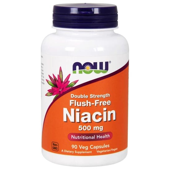 

Now Foods, Биологически активная добавка Niacin Flush Free, 500 мг, 180 капсул. SFD