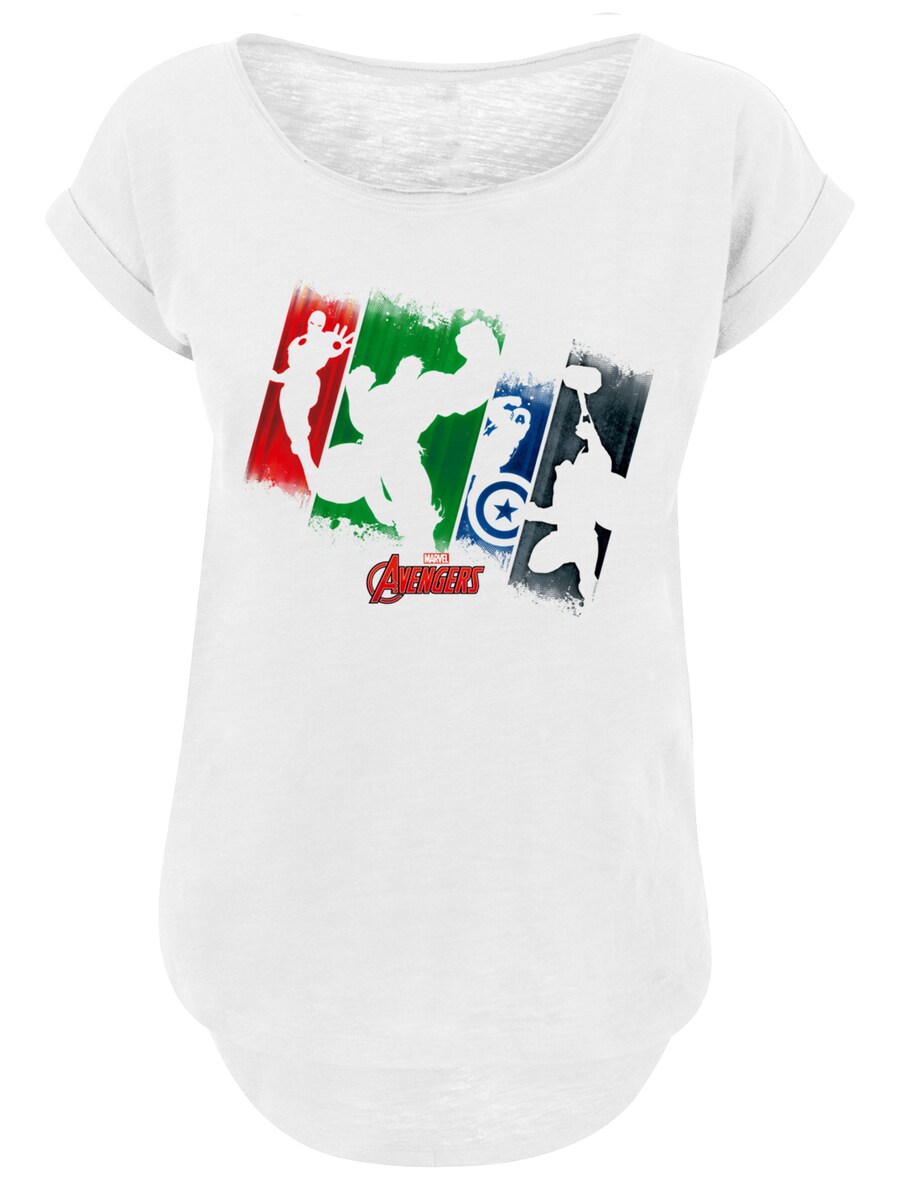 

Футболка F4NT4STIC Marvel Avengers Team Punch Out, White