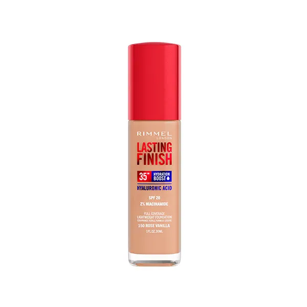 

Составляют основу Lasting Finish Foundation 35H Rimmel London, цвет rose vanilla