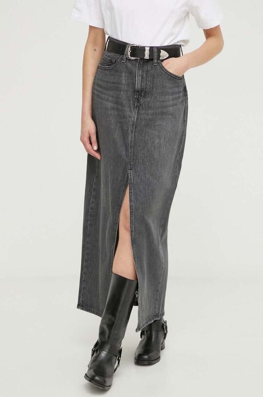 

Джинсовая юбка Levi's, серый