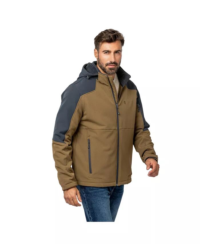 

Мужская куртка Flat Lands Hurricane Softshell Free Country, коричневый