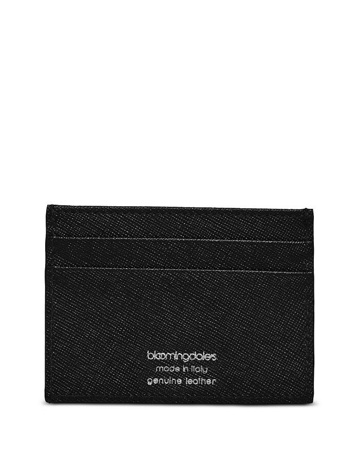 

Мужской кошелек Bloomingdale's из сафьяновой кожиный The Men's Store at Bloomingdale's, черный