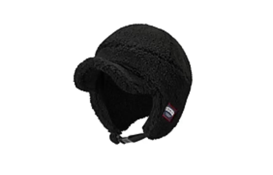

Skechers Шерповая шапка унисекс черная, Black